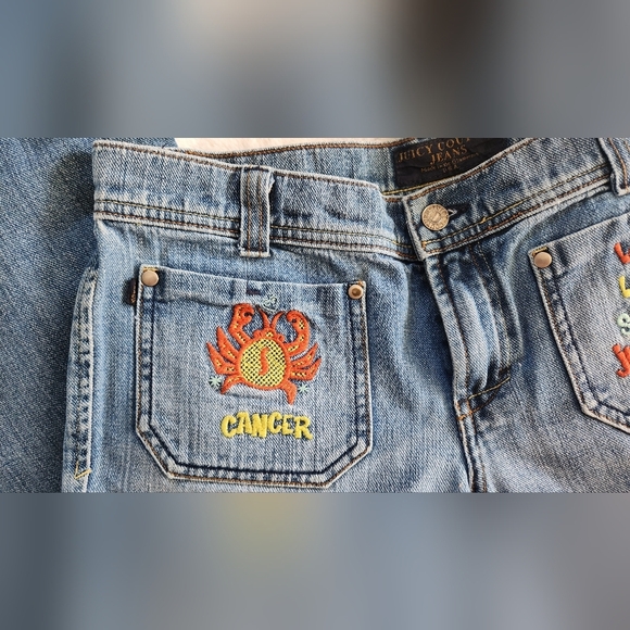 Juicy Couture Hippie Jeans Size 27 - Picture 6 of 15